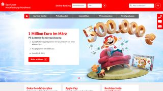 
                            13. Sparkasse Mecklenburg-Nordwest: Internet-Filiale