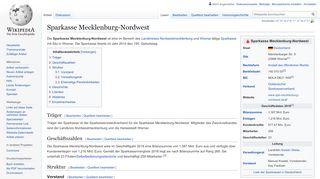 
                            3. Sparkasse Mecklenburg-Nordwest – Wikipedia