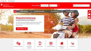 
                            2. Sparkasse Mittelfranken-Süd: Internet-Filiale