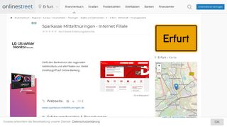 
                            12. Sparkasse Mittelthüringen - Internet Filiale: Finanzgewerbe, Wirtschaft ...