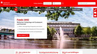 
                            3. Sparkasse Mülheim an der Ruhr: Internet-Filiale