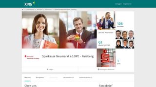 
                            9. Sparkasse Neumarkt i.d.OPf. - Parsberg als Arbeitgeber | XING ...