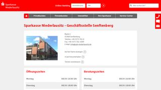 
                            9. Sparkasse Niederlausitz - Geschäftsstelle Senftenberg, Markt 2
