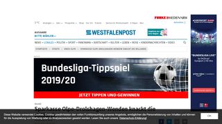 
                            11. Sparkasse Olpe-Drolshagen-Wenden knackt die Milliarde | wp.de ...