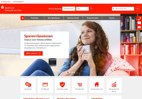 
                            4. Sparkasse Osterode am Harz: Internet-Filiale