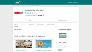 
                            10. Sparkasse Parchim-Lübz als Arbeitgeber | XING Unternehmen