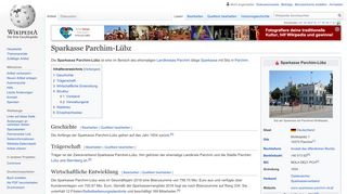 
                            4. Sparkasse Parchim-Lübz – Wikipedia