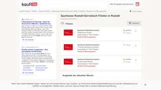 
                            10. Sparkasse Rastatt-Gernsbach Filialen in Rastatt - Adressen und ...