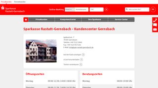 
                            6. Sparkasse Rastatt-Gernsbach - Kundencenter Gernsbach, Igelbachstr. 7