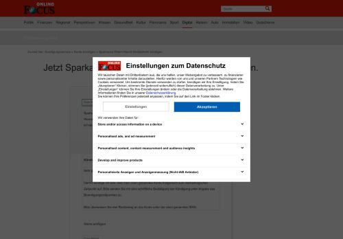 
                            11. Sparkasse Rhein-Haardt kündigen ⇒ so schnell geht's | FOCUS.de