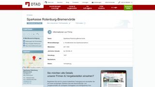 
                            7. Sparkasse Rotenburg-Bremervörde in Zeven - DTAD