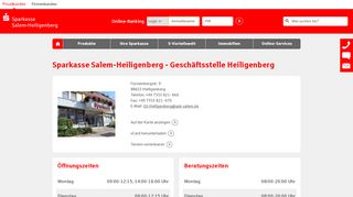 
                            8. Sparkasse Salem-Heiligenberg - Geschäftsstelle Heiligenberg ...