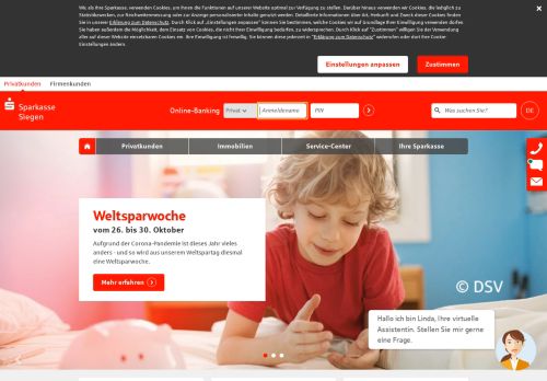 
                            3. Sparkasse Siegen: Internet-Filiale