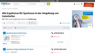 
                            12. ▷ Sparkasse Singen-Radolfzell | Tel. (07735) 6... - Adresse