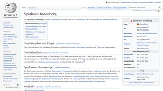 
                            11. Sparkasse Sonneberg – Wikipedia