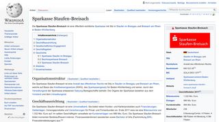
                            4. Sparkasse Staufen-Breisach – Wikipedia