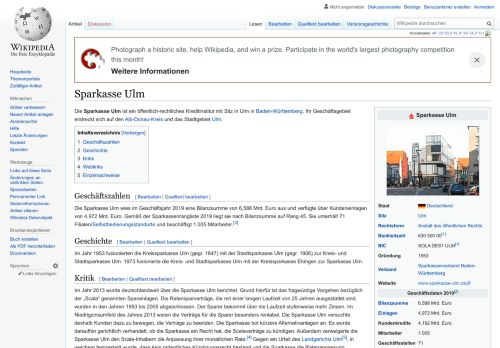 
                            9. Sparkasse Ulm – Wikipedia