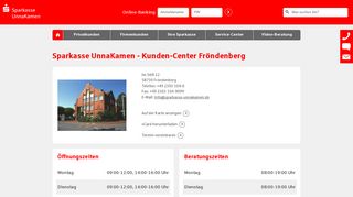 
                            9. Sparkasse UnnaKamen - Kunden-Center Fröndenberg, Im Stift 12