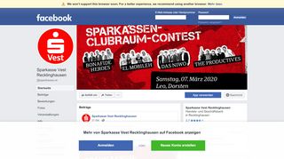 
                            12. Sparkasse Vest Recklinghausen - Recklinghausen | Facebook