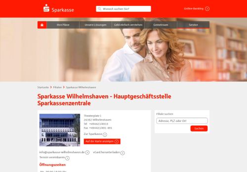 
                            8. Sparkasse Wilhelmshaven - Hauptgeschäftsstelle Sparkassenzentrale ...