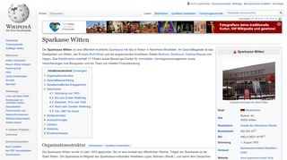 
                            10. Sparkasse Witten – Wikipedia