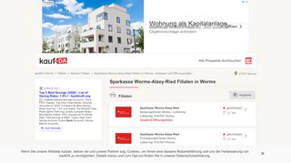 
                            3. Sparkasse Worms-Alzey-Ried Filialen in Worms - Adressen und ...
