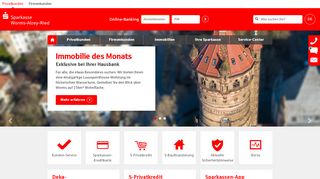 
                            3. Sparkasse Worms-Alzey-Ried: Internet-Filiale