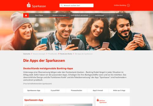 
                            5. Sparkassen-App: Deutschlands meistgenutzte Banking-App