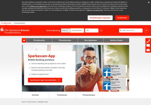 
                            8. Sparkassen-App | Die Sparkasse Bremen AG