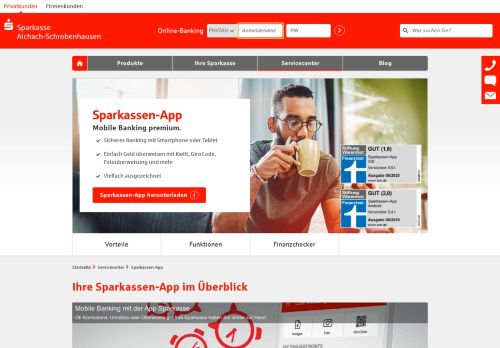 
                            10. Sparkassen-App | Sparkasse Aichach-Schrobenhausen