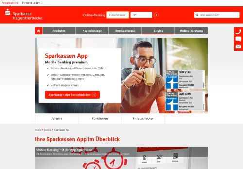 
                            13. Sparkassen App | Sparkasse HagenHerdecke