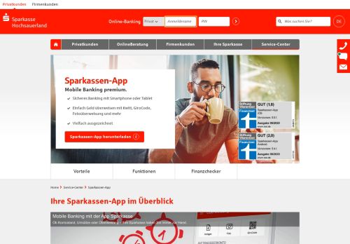 
                            9. Sparkassen-App | Sparkasse Hochsauerland