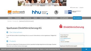 
                            10. Sparkassen DirektVersicherung | Stellenwerk Düsseldorf