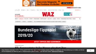 
                            13. Sparkassen-Forum RTL-Kommentator Heiko Wasser plaudert ... - WAZ