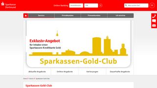 
                            11. Sparkassen-Gold-Club - Sparkasse Dortmund