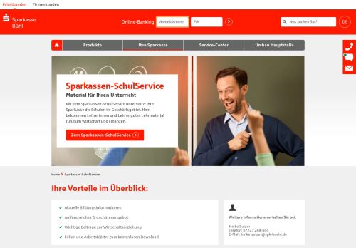 
                            4. Sparkassen-SchulService - Material für ihren Unterricht - Sparkasse ...