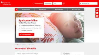 
                            6. Sparkonto Online | Sparkasse Duderstadt