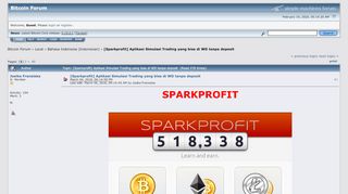 
                            8. [Sparkprofit] Aplikasi Simulasi Trading yang bisa di WD tanpa ...