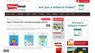 
                            13. Spar's 'Shop & Win' summer campaign returns - Talking Retail