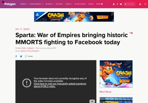 
                            13. Sparta: War of Empires bringing historic MMORTS fighting to ... - Polygon
