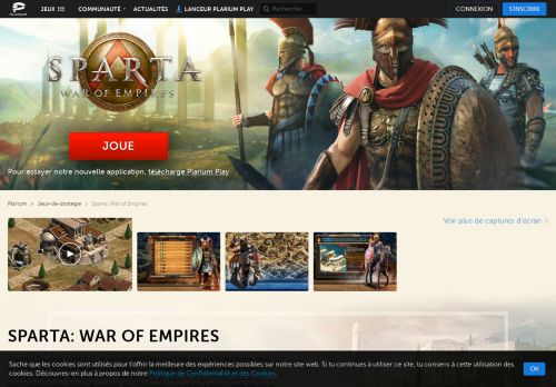 
                            1. Sparta: War of Empires, Jeu de Gerre en Ligne - Plarium - Plarium.com