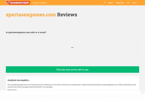 
                            9. spartasexgames.com Reviews| Scam check for spartasexgames.com ...
