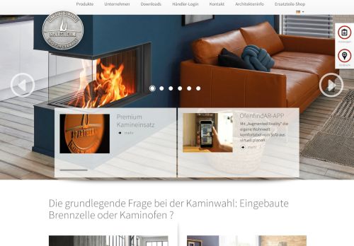 
                            4. Spartherm Kamine - Feuerungstechnik für Kamin und Ofen