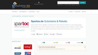 
                            13. Spartoo.de Gutscheine und Rabatte