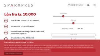 
                            1. SPARXPRES: Lån fra kr. 5.000