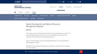 
                            9. Spatial Development and Natural Resource Management (Master ...