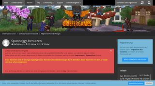 
                            10. Spawneggs benutzen - Allgemeine Minecraft-Anliegen - GrieferGames