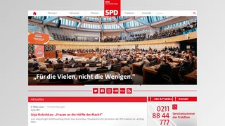 
                            6. SPD-Landtagsfraktion NRW: Startseite