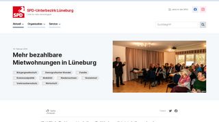 
                            13. SPD-Unterbezirk Lüneburg | Zeit für mehr Gerechtigkeit. - Mehr ...