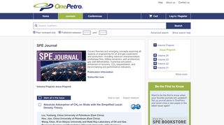 
                            9. SPE Journal - Journals - OnePetro